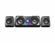 C-TECH reproduktory SPK-16, 2.2, RGB, černá