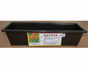 Truhlík samozavlažovací 60 cm hnědý Salvia