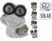 Lampa solární zvířata mix druhů keramika