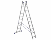 Žebřík výsuvný 2x10 příček (výška 2,65 m / 4,50 m)