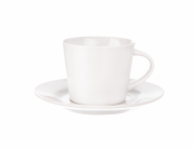 Šálek s podšálkem 180 ml porcelán