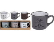 Hrnek 100 ml 3 ks na espresso keramika