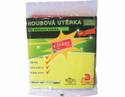 Utěrka houbová Clanax 3 ks
