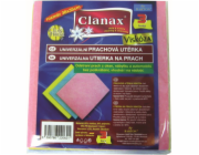 Utěrka prachu 38x35 cm 110g/m2 Clanax 3 ks viskózá