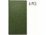 Dlaždice podkladová 6 ks 40x40x1 cm EVA tráva