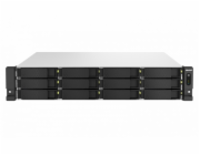 QNAP TS-h987XU-RP NAS Rack (1U) Intel Xeon E E-2334 16 GB DDR4 QuTS hero Černá, Stříbrná