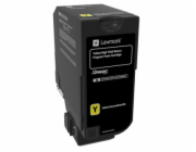 Lexmark - Vysoká výtěžnost - žlutá - originální - kazeta s barvivem LCCP, LRP - pro Lexmark CS725de, CS725dte