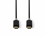 Nedis CCBW64700AT10 - Kabel USB 3.1 (Gen1) | Typ-C Zástrčka - Typ-C Zástrčka | 1 m | Antracit