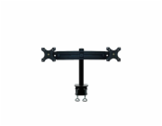 Neomounts FPMA-D700D - Montážní sada - plný pohyb - pro 2 LCD displeje - černá - velikost obrazovky: 19"-30" - upevnění svorkou, upevnitelné na stůl