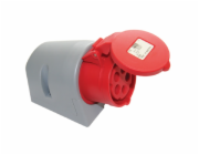 Instalační zásuvka nástěnná 32A/400V/5-pól
