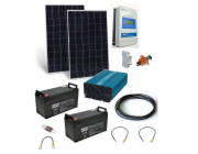 Solarmi OffGrid 2000 ostrovní solární elektrárna, 770Wp černý, 150Ah, 2 kW