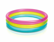 Nafukovací bazén Rainbow 3 kruhy 86 x 25 cm INTEX 57104