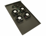 Ventilační jednotka XtendLan SFAN1004-B Ventilační jednotka, pro stojanové rozvaděče hloubky 1000mm, 4x ventilátor SFAN1004-B XtendLan Ventilace pro stojanové rozvadeče ECO hloubky 1000mm, 4x ventilát