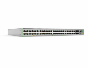 Allied Telesis CentreCOM AT-GS980MX/52PSM - Přepínač - L3 - řízený - 40 x 10/100/1000 (PoE+) + 8 x 100/1000/2.5G/5G (PoE+) + 4 x 1 Gigabit / 10 Gigabit SFP+ - Lze montovat do rozvaděče - PoE+ (370 W)