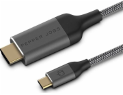 Pepper Jobs USB-C – HDMI kabel 1,8 m bílý (PJ-C2H18M)