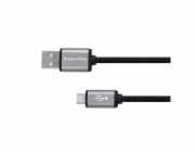 Kabel KRUGER & MATZ KM1234 Basic USB/micro USB 0,2m Black