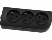 Elgotch větev pro prodlužovací kabel 3-O-oplocení s/U Black GN-30-2