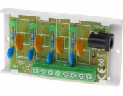 PULSAR Pojistkový modul 4x 1A pro napájecí zdroje