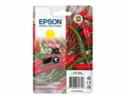 Epson 503XL Singlepack - 6.4 ml - XL - žlutá - originální - blistr s RF / akustickým alarmem - inkoustová cartridge - pro Expression Home XP-5200, XP-5205; WorkForce WF-2960DWF, WF-2965DWF