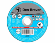 Kotouč řezný 125x1x22,23mm na ocel a nerez Den Braven