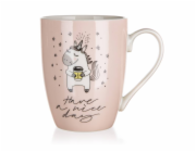 Hrnek UNICORN 340 ml růžový