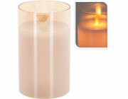 Svíčka ve skle LED 12,5x7,5 cm