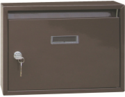 Schránka poštovní panelák hnědá  340x240x60mm