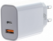 TB TOUCH TB USB-C + USB-A 2x3A bilá AZTBXUL2USB3ACW TB nabíječka USB-C + USB-A 2x3A bilá