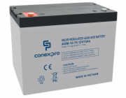 Baterie Conexpro AGM-12-75 VRLA AGM 12V/75Ah, T14 