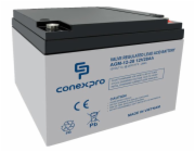 Baterie Conexpro AGM-12-28 VRLA AGM 12V/28Ah, T12 