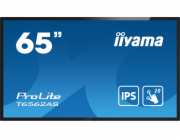 iiyama ProLite T6562AS-B1 - 65" Třída úhlopříčky (64.5" zobrazitelný) displej LCD s LED podsvícením - interaktivní digital signage - s vestavěný mediální přehrávač a dotyková obrazovka (multi touch) -