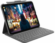 Slim Folio Keyboard Case pro iPad 10th Generation UK Grey