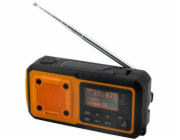Soundmaster DAB112OR DAB+FM/ Rádio/ BT/ 1W RMS/ LED světlo/ Vestavěná baterie