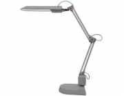 Lampa stolní LED 8 W, 630 lm, 4000K stříbrná s otočnými kl