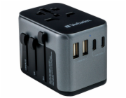 Verbatim Uni.Travel Adapt.UTA-03 USB-C 30W 2xUSB-C 2xUSB-A  49545