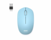 PORT CONNECT bezdrátová myš USB-A/USB-C, azurová
