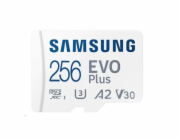 Samsung micro SDXC karta 256GB PRO Plus + SD adaptér