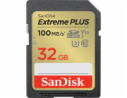 SanDisk Extreme PLUS - Paměťová karta flash - 32 GB