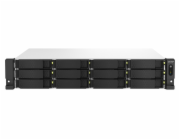 QNAP TS-1264U-RP-8G (4core 2,9GHz, 8GB RAM, 12x SATA, 2x 2,5GbE, 1x PCIe, 1x HDMI, 4x USB, 2x zdroj)