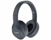 CANYON headset BTHS-3, USB-C, BT V5.1 JL6956, baterie 300mAh až 15h, 20Hz-20KHz, tmavě šedá (antracit)