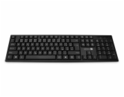 CONNECT IT Combo bezdrátová černá klávesnice + myš, CZ + SK layout