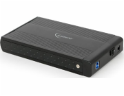 GEMBIRD Externí box pro 3.5" zařízení, USB 3.0, SATA, černý