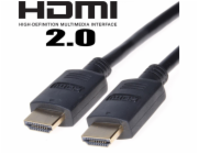 PREMIUMCORD Kabel HDMI 2.0 High Speed + Ethernet, zlacené konektory, 7,5m