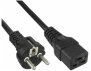 PremiumCord kabel síťový k počítači 230V 16A 1,5m  IEC 320 C19 konektor