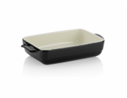 Zapékací mísa keramická MALIN 32 x 19 cm černá KL-11935