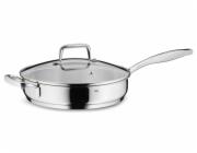 Pánev s poklicí nerez 18/10 FLAVORIA 24 cm KL-10185