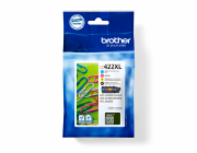 Brother LC422XL - 4-balení - černá, žlutá, azurová, purpurová - originální - inkoustová cartridge - pro Brother MFC-J5340DW, MFC-J5345DW, MFC-J5740DW, MFC-J6540DW, MFC-J6940DW