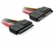 DeLock Kabel SATA 22pin > 22pin samec/samice prodloužení20cm