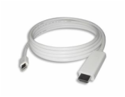 PREMIUMCORD Kabel mini DisplayPort 1.2 na HDMI 2.0, pro rozlišení 4Kx2K@60Hz, 2m