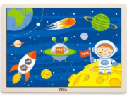 Dětské dřevěné puzzle Viga Cosmos